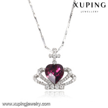43152 Fashion Elegant Heart-Shaped Crystals From Swarovski Jewelry Pendant Necklace